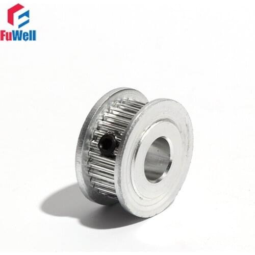 2GT-32T Timing Pulley 7mm/11mm Belt Width GT2 32Teeth Transmission Gear Pulley 5/6/6.35/7/8mm Bore Toothed Belt Pulley