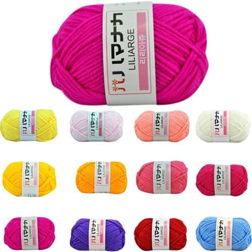 1pcs Colorful Chunky Hand Knitting Supplies Milk Cotton Crochet Blended Cotton Yarn Home Multifunctional Hand-knitted Wool Пряжа