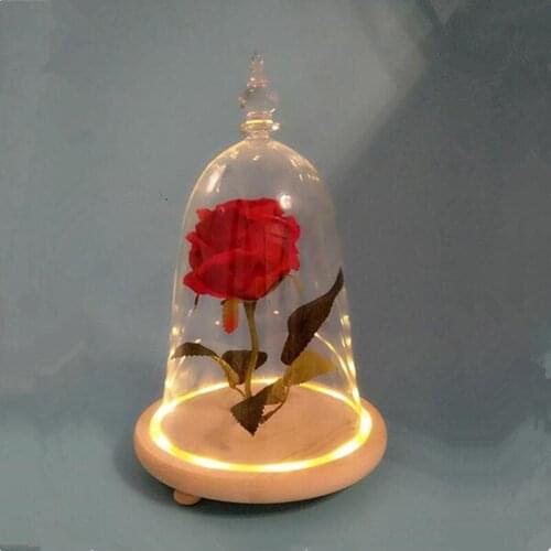 10*15cm Small Size Lumiouns Series Higher Top Glass Dome Vase Home Decoration Glass Dome Friend Gift Wedding Decoration