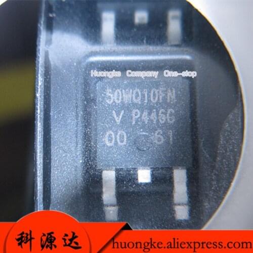 10pcs/lot 50WQ10FNTRPBF 50WQ10FN 50WQ10 5.5/A10V TO-252