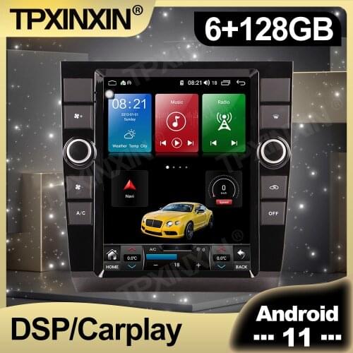 128GB 9.7 Inch Tesla Screen Android 11 Car Radio For Audi A4 2002 - 2008 Multimedia Auto DVD Player Navigation Stereo GPS 2 din