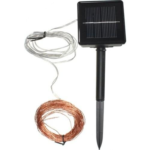 20M 200 LED Solar Lamps Colorful String Light for Christmas GardenWedding Party Decoration Outdoor Lighting