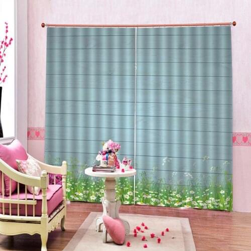 3D Curtain Photo Customize Size Flower Scenery Curtain Bedroom Living Room Office Blackout Bathroom curtains