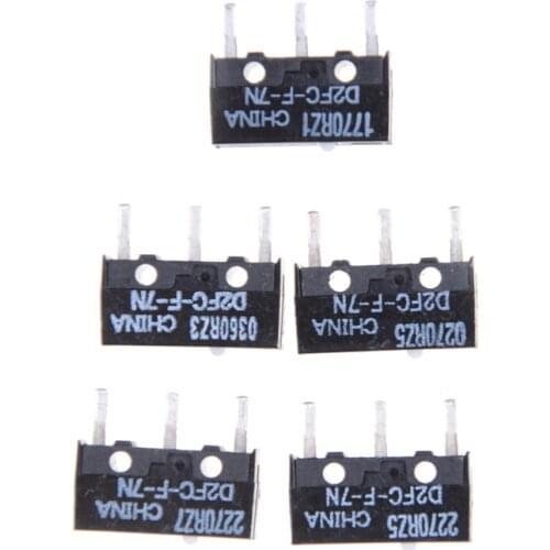 5PCS Switch High quality D2FC-F-7N Micro Switch Replacement Substitute Tested HOT SALE Micro Switch