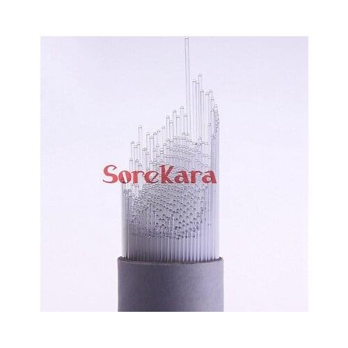 500pcs 150mm Glass Melting Point Capillary Tube 0.9-1.1mm Both Open Ends
