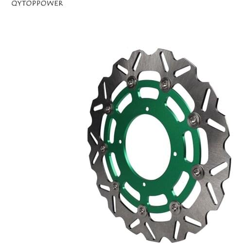 Motorcycle Aluminum 320MM Floating Brake Disc Plate Fit For Kawasaki KXF250 450 06-19 Dirt Pit Bike Racing Supermoto