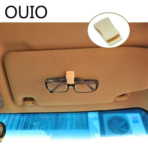 Car styling Card Glasses Clip Holder Auto for BMW E46 E39 Ford Volkswagen Passat B5 Toyota Renault Peugeot 307 207 Accessories
