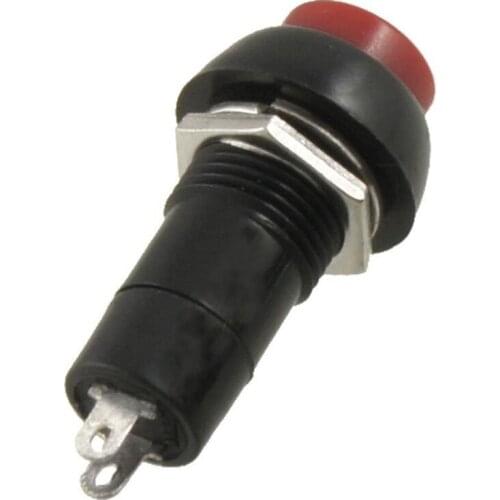 CNIM Hot 2pcs 2Pin SPST OFF-(ON) N/O Momentary Push Button Switch Normally Open