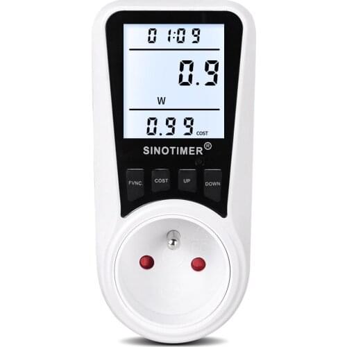 DDS109L Digital Energy Meter Wattmeter Monitoring Device Wattage Electricity Kwh Power Measuring Analyzer