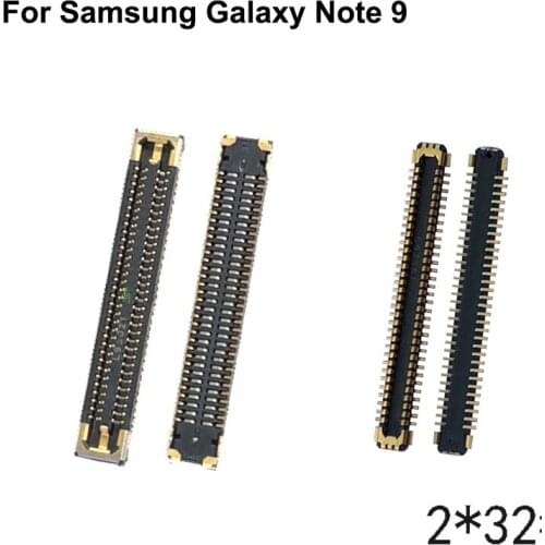 5pcs FPC connector For Samsung GALAXY Note 9 LCD display screen on Flex cable on mainboard motherboard For GALAXY Note9