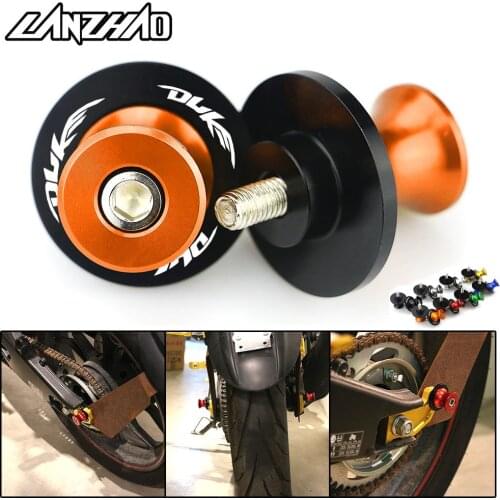 M10*1.25 Motorcycle CNC Aluminum Swingarm Spools Stand Screws Modified Accessory for KTM Duke 125 200 390 790 990 1190 1090