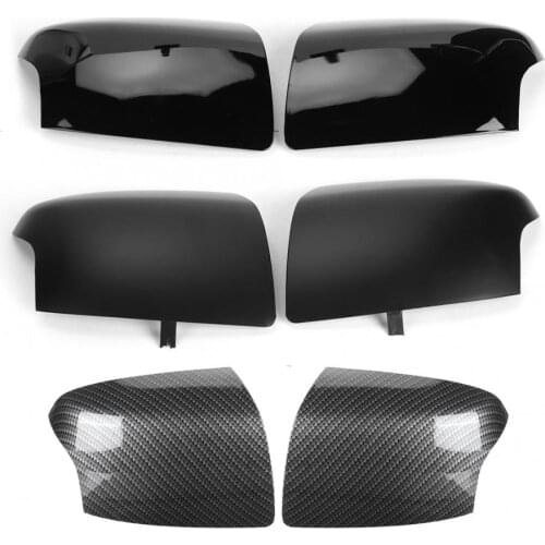 1Pair Rearview Mirror Cover Trim FD4247423 FD4247424 Fit for Ford Focus 2005 2006 2007 2008