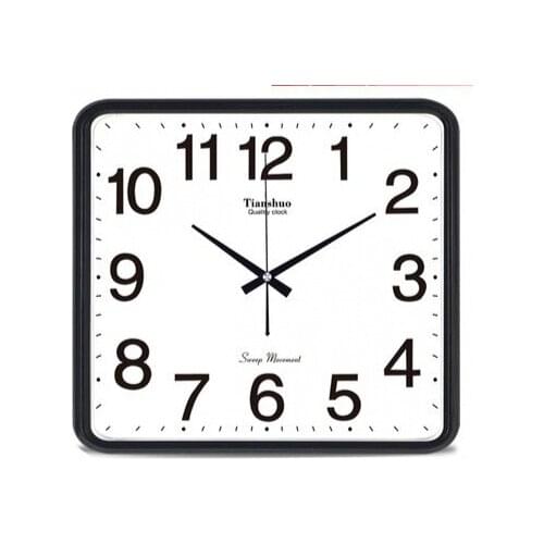 Wall Wlock Modern Design Digital Quiet Reloj De Pared Simple Silent Wall Watch Mounted Mute Living Room Kitchen 40B097