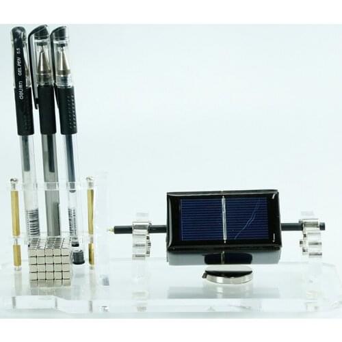 New solar motor, scientific display teaching model