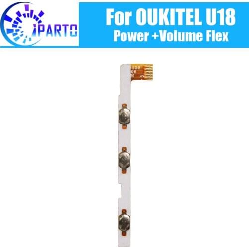 OUKITEL U18 Side Button Flex Cable 100% Original Power + Volume button Flex Cable repair parts for OUKITEL U18