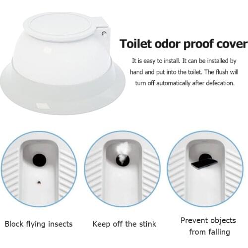 Wonderlife Urinal Deodorant Plug Toilet Odor Blocking Maker Sewer Pipe Stopper Cover for Bathroom Toilet Product Home Supplies