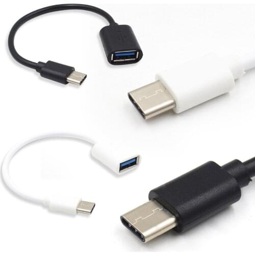 Type-C USB 3.1 To USB 2.0 OTG Adapter Type C Data Cable Connector For Macbook For Letv Max For huawei zte Xiaomi 4C USB C Cable