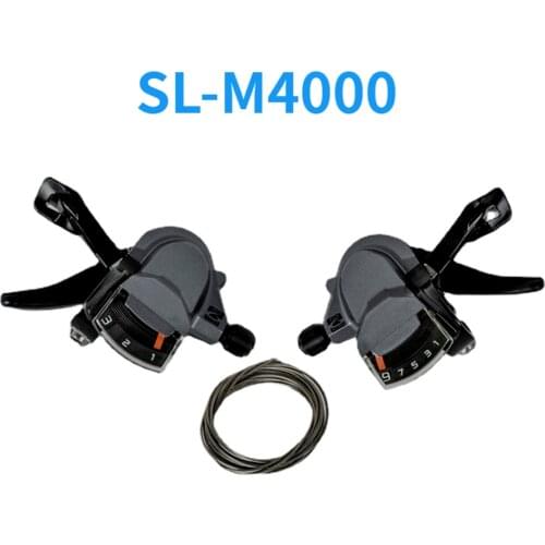 Bicycle Derailleurs M4000 Shift Lever 3x9 27 Speed MTB Mountain Bike Folding Bicycle Shifter SL-M4000