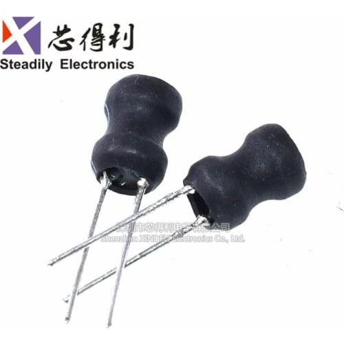 10pcs/lot 0608 Peaking Coils Coil 6 * 8mm 68 100 150 220 330 470UH Power Inductors