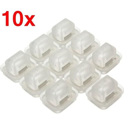 10Pcs Door Trim Strip Moulding Clips Grommets for BMW 3 Series E46 E90 E91 E92 E93