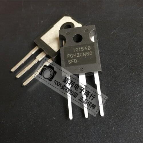 100pcs/lots FGH20N60SFD FGH20N60 20A 600V TO-247 Welding machine commonly used IGBT tube TO-3P