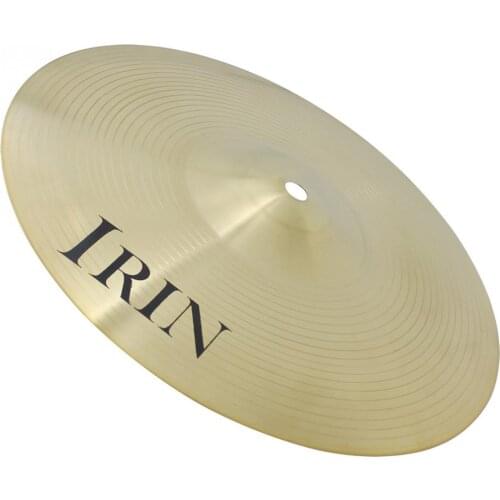 14 Inch IRIN Durable Brass Alloy Crash Ride Hi-Hat Cymbal for Drum Set