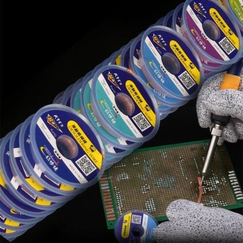 2pcs/lot Original MECHANIC 1.5m Solder Remover Wick Desoldering Wire Braid Welding BGA Soldering Station Repair Tools