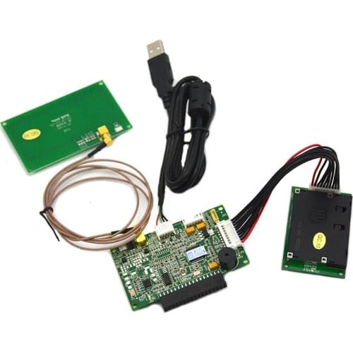 3 in 1 USB / RS232 13.56 MHz Magnetic EMV MSR Smart Contact IC Chip RFID Card Reader Module HCC-T10-DC3
