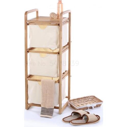 600 Creative and practical floor storage rack hamper storage box bathroom storage rack bathroom shelf