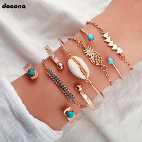 Металлические браслеты Docona China At AliExpress