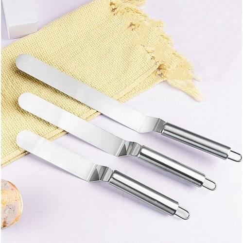 Cake Decorating Tools Stainless Steel Baking & Pastry Tools Portable Cream Spatula Cake Butter Accessories Kitchen Gadgets