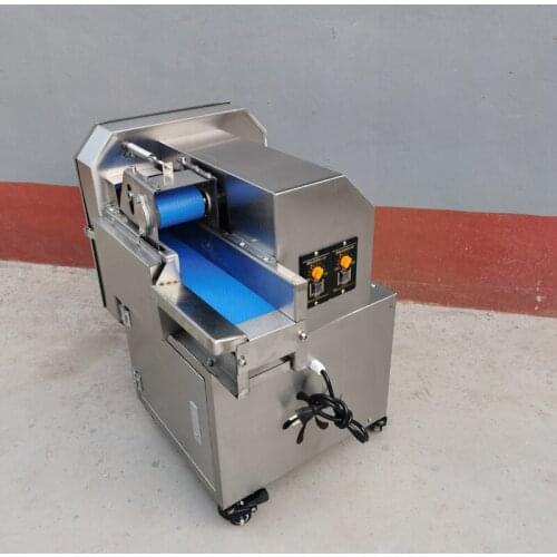 Commercial Vegetable Cutting Machine Electric Food Chopped Machine Multifunction Kitchen Canteen Slicer Dicing Machine