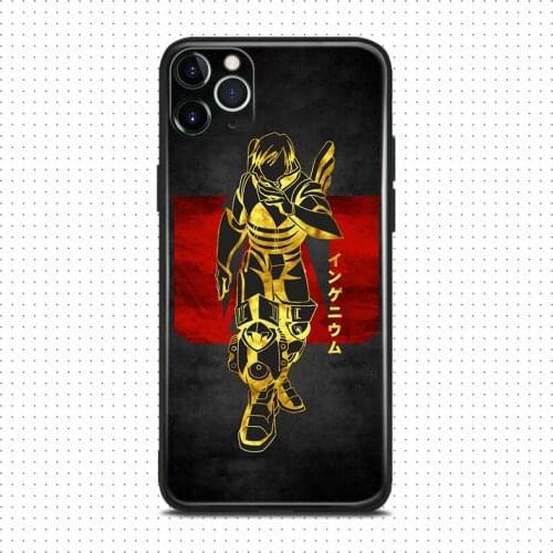 Ingenium Tensei Iida My Hero Academia bnha For iPhone se 6 6s 7 8 plus x xr xs 11 12 mini pro max soft silicone phone case cover