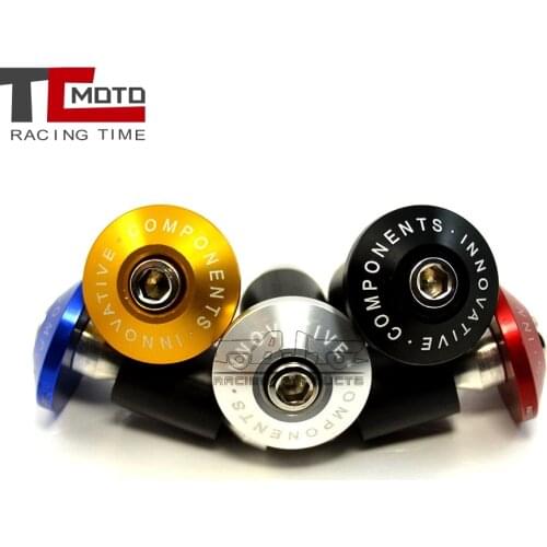 Motorcycle Dirt Bike Handlebar Grips Bar Ends Sliders CNC Handle Bars Grip Cap Plug Slider Accessories