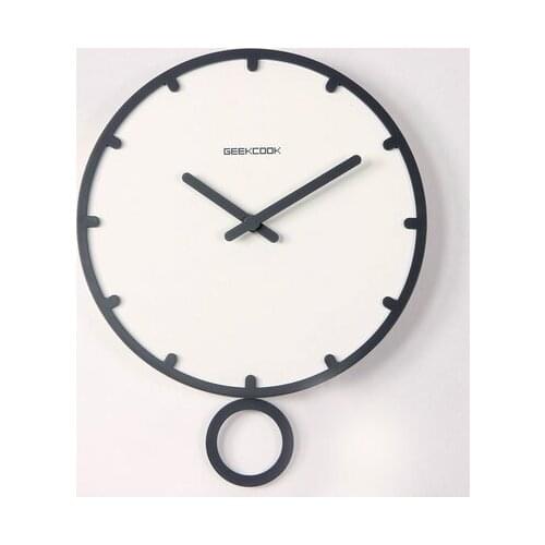 Digital New Clock Watch Wall Clocks Home Decoration Simple Fashion Living Room Quartz Needle 40B096