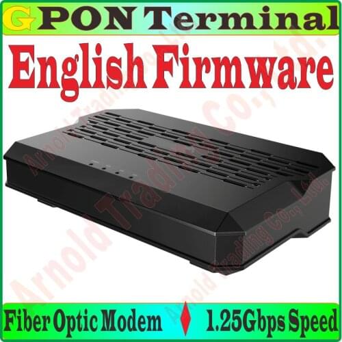 EngFirmware GPON Terminal Fiber access ITU-T G.984 fiber optic modem 1.25Gbps SC/PC GPON ONT Port to 1000Mbps Gigabit RJ45 Port