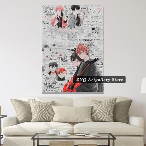 Given Anime Poster Art Picture Prints Home Decor Wall Canvas Painting Decoration For Living Room Morden