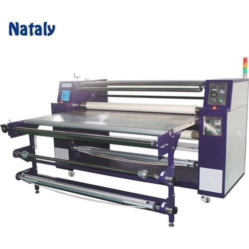 High efficiency oil heating roll heat press heat transfer machine