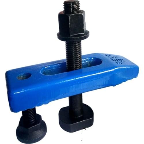 High Quality Forging Tooth Shaped Press Plate Machine Tool Tornos Paralelos Platen M16 Adjustable Clamp