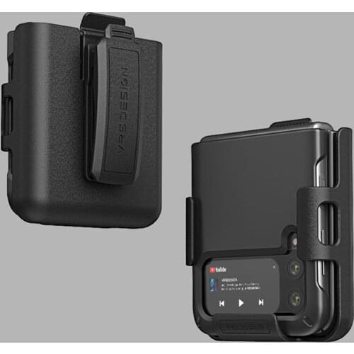 Back Clamp with Bracket for Samsung Galaxy Z Flip 3 Case,For Galaxy Z Flip3 5G Case F7110 Case