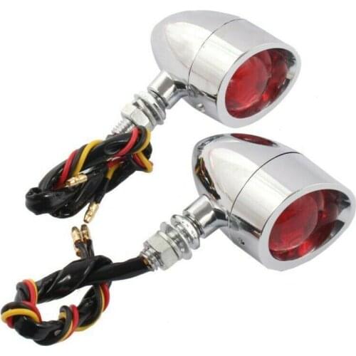 12 v Motorcycle Steering Light RED Blinker Turn Signal+Brake Stop+Running Tail Lights Motorbike Motorcycle light