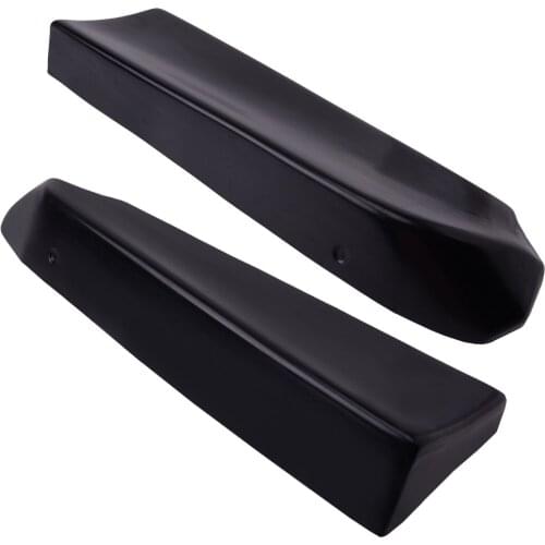 2pcs Car Rear Bumper Lip Splitter Spoiler Aprons Diffuser Valance Spats PP Fit for Honda Accord Sedan 4D HFP Style 2016 2017