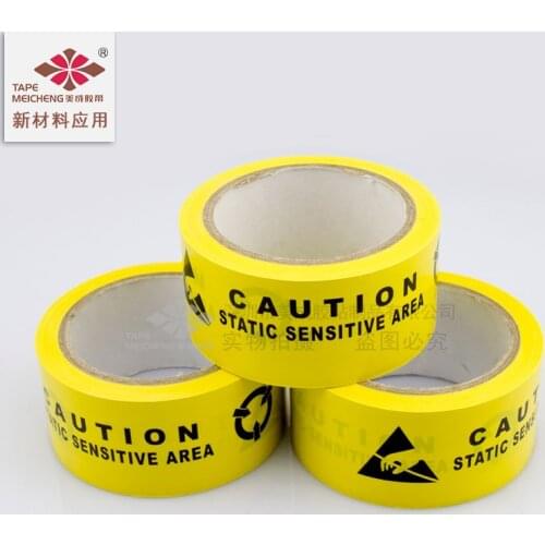 A Large Number Of Wholesale Floor Tape Warning Tape Yellow Black Zebra Crossing Warning Anti-Static Marking Marking Zoning Wear