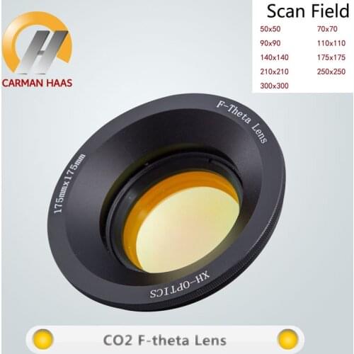 Carmanhaas Co2 Laser F-Theta Scan Lens ZnSe Scanners Field 175*175mm Dia. 48mm for Sale