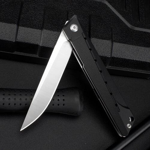 D2 knife bearing folding knife high hardness folding knife outdoor knife camping self-defense knife tactical knife