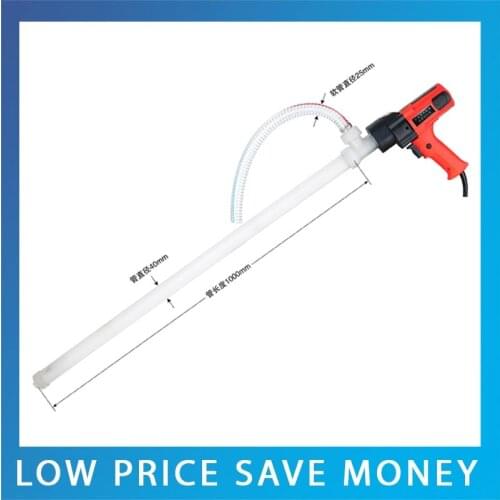 D70/800W Chemical Barrel Pump 50-250L/min Acid And Alkali Corrosive Industry Liquid Transfer Pump