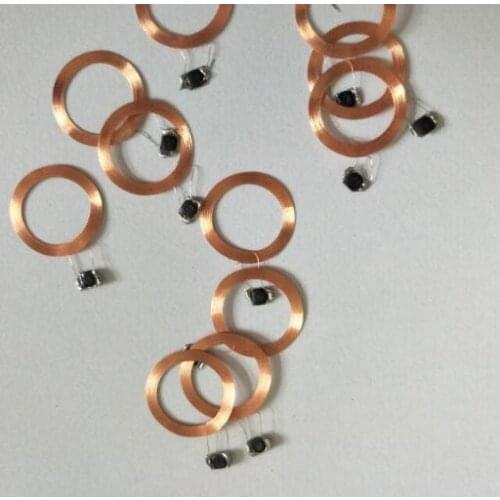 Diameter 17mm 13.56MHz ISO15693 IcodeX COB Icode-X antenna and chip