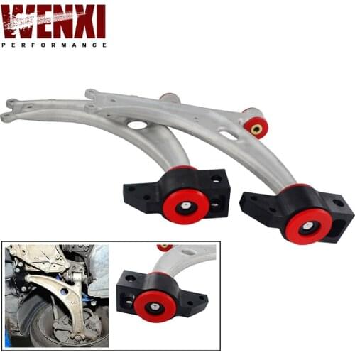 Front Adjustable Lower Control Arm Bushing Kit For VW B6 B7 Tiguan Passat Audi WX-LCB02