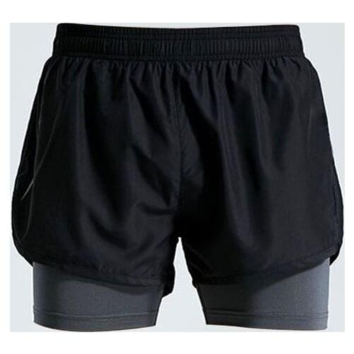 Mens tight stretch shorts training series quick-drying fitness pants W4-200