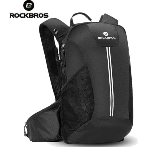 ROCKBROS Rainproof Cycling Backpack Portable High Capacity MTB Road Bike Bags Outdoor Breathable Camping Traveling Hiking Bags